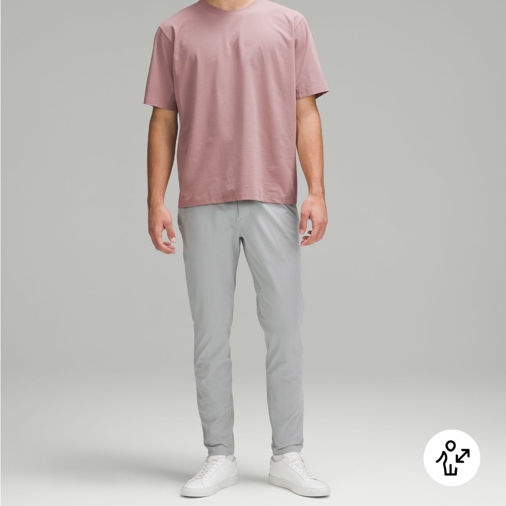 Mens Lululemon ABC Slim-Fit Trouser 30"L
Warpstreme Silver Drop Pants